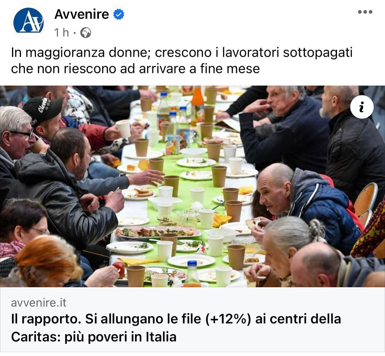 Al momento stai visualizzando RAPPORTO CARITAS 2023