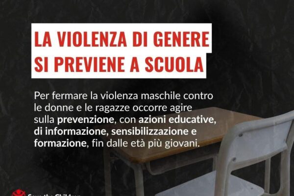 EDUCAZIONE SESSUO AFFETTIVA NELLE SCUOLE PER SCONFIGGERE LA VIOLENZA DI GENERE
