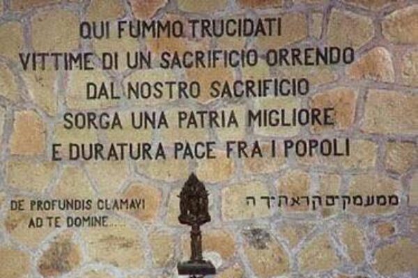 Ricordiamo l’eccidio delle Fosse Ardeatine
