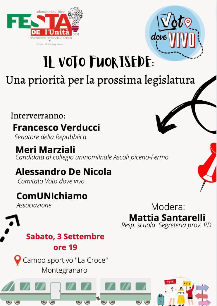 Al momento stai visualizzando VOTO DOVE VIVO