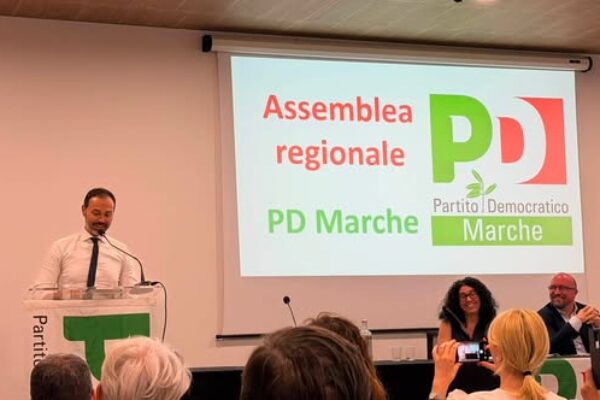 ASSEMBLEA REGIONALE PD MARCHE ELETTO ALL’UNANIMITA THOMAS BRACONI