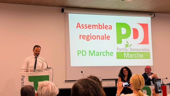 Scopri di più sull'articolo ASSEMBLEA REGIONALE PD MARCHE ELETTO ALL’UNANIMITA THOMAS BRACONI